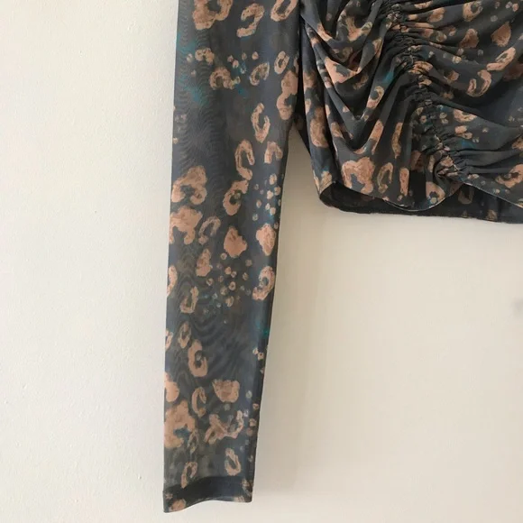 Free People Supernova Animal Print Skirt And Top Set - Picture 6 of 16